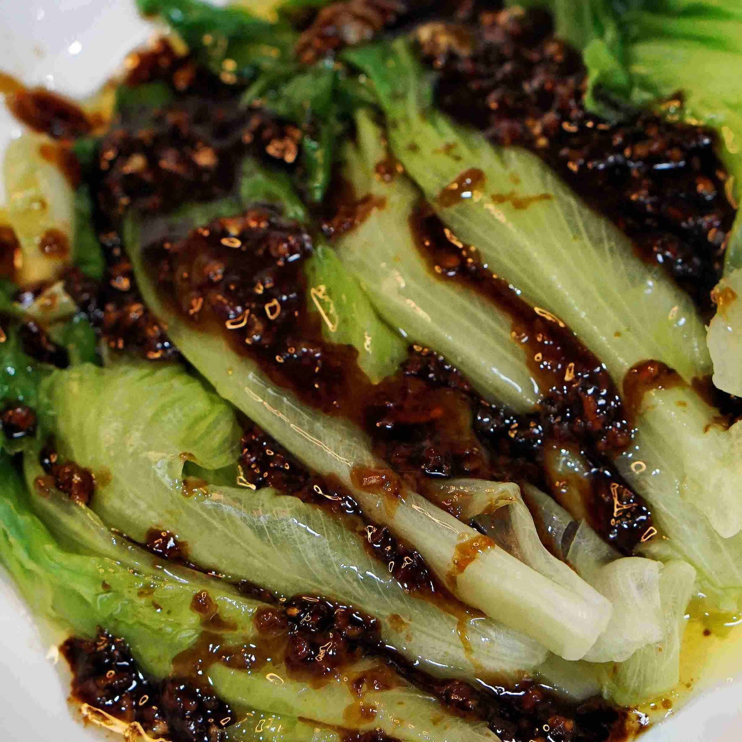 Lettuce with Oyster Sauce